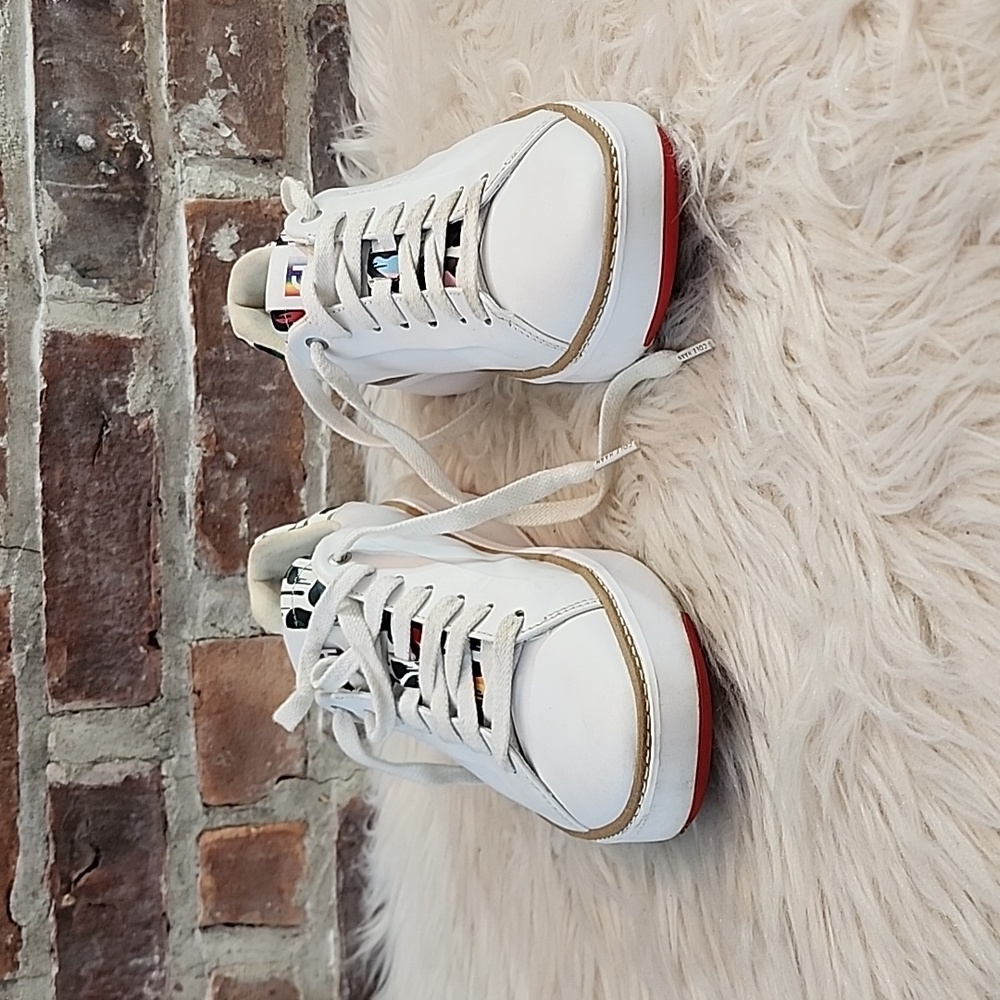 Cole Haan Women's GrandPro Topspin Sneakers White/Graffiti, Size 9B - Picture 8 of 17